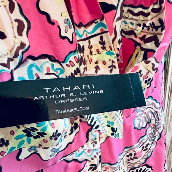 NWT TAHARI Halter Dress, Size 10. - Picture 5 of 6